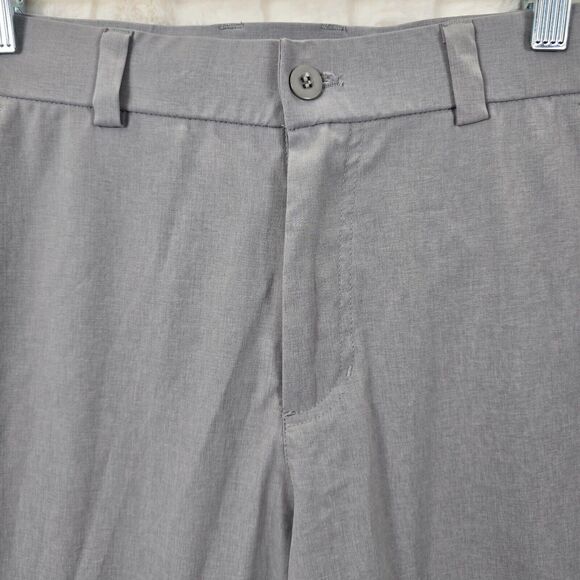 Libin Men's Gray Chino Golf Performance Pants Size 30 x 30 - Picture 3 of 10